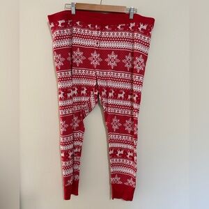 Old Navy Reindeer & Snowflake Pajama Pants